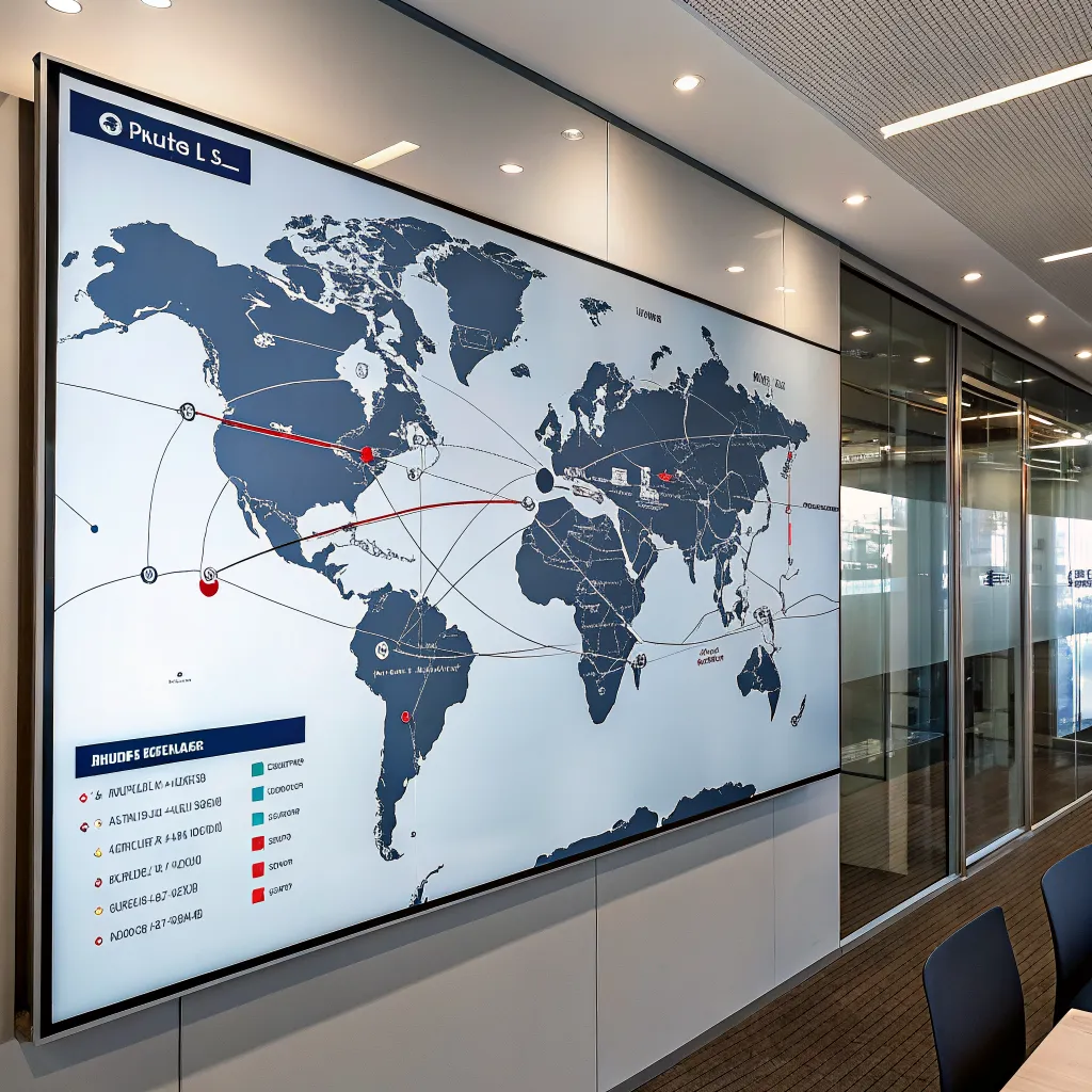 XENAVELIX Global Route Map
